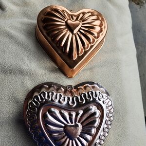 Vintage Valentines Day Jello Molds